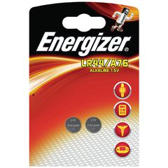 Αλκαλικές μπαταρίες Energizer A76/LR44 1.5V σε blister με δύο μπαταρίες