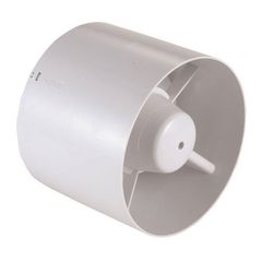 Εξαεριστήρας μπάνιου σωληνωτός Φ100mm 12W 220V λευκό χρώμα 130m3/h με θερμική προστασία