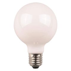Λάμπα led Globe G95 crossed filament milky E27 8W 220-240V ενδιάμεσο 4000k 1055lm δέσμης 360°