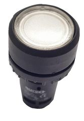 Μπουτόν φωτιζόμενο λευκό NO SB7-CW3161 με LED