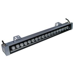 Μπάρα - προβολέας LED επιμήκης γραφίτης 50cm 18W δέσμης 10° 3000k θερμό λευκό φως στεγανός IP65