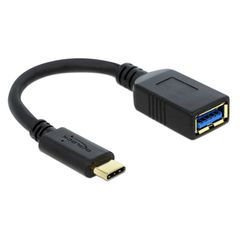 Καλώδιο DELOCK 65634 USB-C σε USB USB3.1 Gen 1 3A 5Gbps 15cm