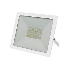 Προβολέας led smd λευκός με ψυχρό φως 6200Κ 7700lmn 70W 230V εξωτερικού χώρου IP65 και καλώδιο 50cm