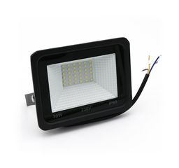 Προβολέας Led SMD 230V 30W με θερμό φως 2700lm 120° λευκό σώμα αλουμινίου IP65
