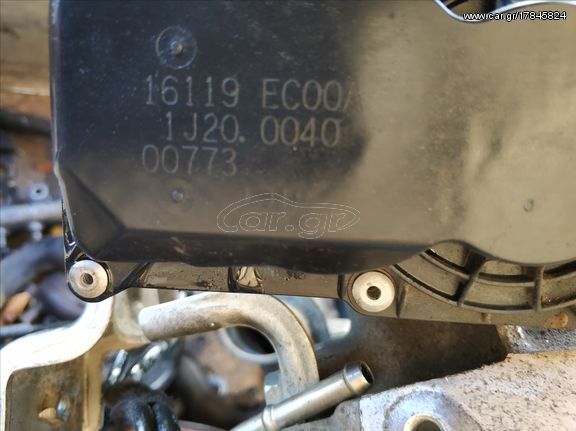 Bαλβίδα EGR Navara D40 Euro4 6 pin