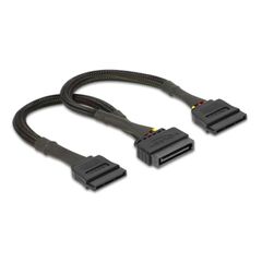 Καλώδιο DELOCK 60135 SATA 15pin σε 2x SATA 15pin 0.25m