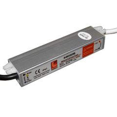 Τροφοδοτικό 15W 1.25A 230V στα 12VDC αδιάβροχο IP67 για ταινίες και λάμπες led