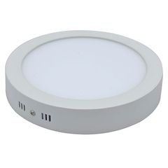 Led panel λευκό στρογγυλό εξωτερικό 20W 230V 4000k ενδιάμεσο λευκό φως 120° 1700lm