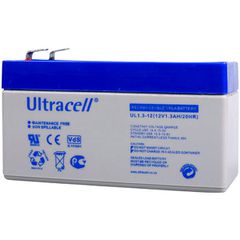 Μπαταρία μολύβδου 12V 1.3Ah τύπος terminal F1 97x45x57