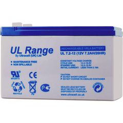 Μπαταρία μολύβδου ULTRACELL 12V 7.2Ah τύπος terminal F1 151x65x93.5mm