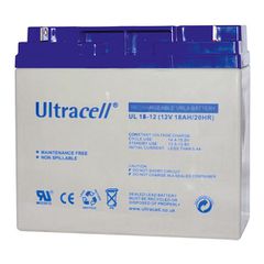 Μπαταρία μολύβδου ULTRACELL 12V 18Ah τύπος terminal F3 181.5x77x167.5mm
