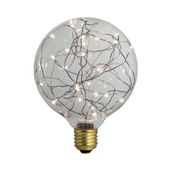 Διακοσμητική λάμπα led Dream Stars 6500k ψυχρό λευκό φως 30lm E27 1,5W 230V Globe Ø125mm