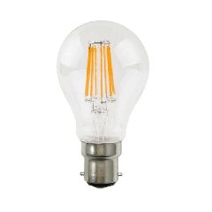Λάμπα led Β22 8W 230V AC 4000k ενδιάμεσο φως 903lm Vintage τύπου αχλάδι διάρκειας 30000h