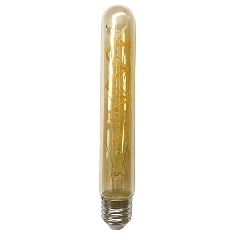 Λάμπα led filament σωλήνας amper spiral Τ30 Ε27 6W 230V ντιμαριζόμενη 2400k θερμό λευκό φως 540lumen