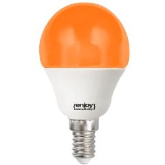 Λάμπα led P45 σφαιρική Ε14 1.8W 230V πορτοκαλί φως δέσμης 180° enjoy simplicity 15000h