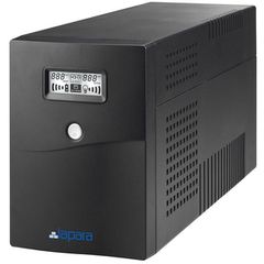 Συσκεύη UPS LAPARA PESTO 1000 1000VA 600W τροποποιημένου ημιτόνου με οθόνη LCD