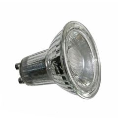 Λάμπα LED SMD GU10 6W 230V γυάλινη ντιμαριζόμενη 3000k θερμό λευκό φως 3 επιπέδων