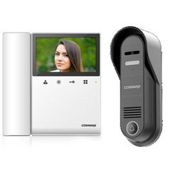 Σετ θυροτηλεόρασης COMMAX DRC-4CPN2 CDV-43K2 4 καλωδίων με οθόνη HD LED