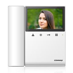 Έγχρωμη οθόνη COMMAX CDV-43KM 4 καλωδίων 4,3 με μνήμη και δυνατότητα καταγραφής video