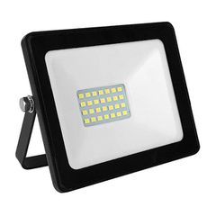 Προβολέας led μαύρος 20W 12-24V DC smd 6000K ψυχρό λευκό φως 1760lm στεγανός IP66