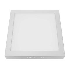 Led panel λευκό τετράγωνο επίτοιχο 24W 230V 6500k ψυχρό λευκό φως δέσμης 120° 1900lm 30000h