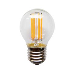 Λάμπα led filament σφαιρική E27 6.5W 230V AC 4000k ενδιάμεσο λευκό φως 820lm δέσμης 360°