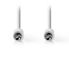 Καλώδιο ήχου NEDIS CAGP22005WT10 3,5mm αρσενικό Stereo σε 3,5mm αρσενικό Stereo μήκους 1m