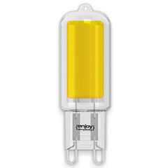 Λάμπα LED G9 4W θερμό λευκό φως 2700k φωτεινότητα 400lm 230V φως δέσμης 330°