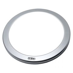 Led panel smart silver 18W 230V 4000k ενδιάμεσο λευκό φως 1550lm χωνευτό ή επίτοιχο