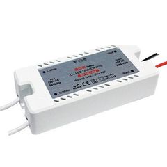 Τροφοδοτικό - led driver MINI PLASTIC 18W 230VAC στα 12VDC για ταινίες & λάμπες LED μη στεγανό IP20