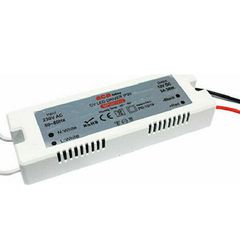 Τροφοδοτικό - led driver MINI PLASTIC 36W 230V AC στα 12VDC για ταινίες & λάμπες LED μη στεγανό IP20