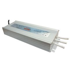 Τροφοδοτικό - led driver αλουμινίου 300W 230VAC σε 12VDC 25A για ταινίες & λάμπες LED στεγανό IP67