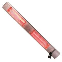 Επιτοίχια θερμάστρα με Golden Tube 3000W τηλεκοντρόλ για χώρους έως 30m² στεγανή IP65