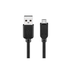 Καλώδιο USB Micro-B180 Schwarz μήκους 1.8m