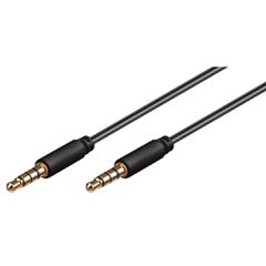 Καλώδιο ήχου GOOBAY 63832 3.5mm 4 pin stereo copper μήκους 3m