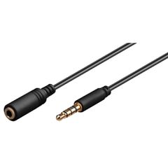 Προέκταση καλωδίου ήχου 3.5mm GOOBAY 62480 4 pin stereo CU 3m