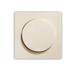 Πλήκτρο και πλακίδιο για dimmer σε μπεζ χρώμα