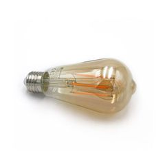 Διακοσμητική λάμπα led filament αβοκάντο μελί E27 ισχύος 8W 230V 2200k θερμό φως 720Lm