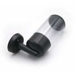 Φωτιστικό απλίκα pc κύλινδρος up γραφίτης Ø91mm h36cm με ντουί Ε27 εξωτερικού χώρου στεγανό IP44