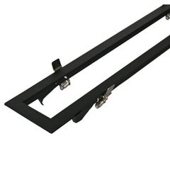 Πλαίσιο ψευδοροφής μαύρο 120cm για γραμμικό φωτιστικό