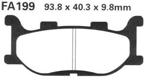 XJ 600 S DIVERSION 98-03 ΤΑΚΑΚΙΑ ΦΡΕΝΟΥ ΕΜΠΡΟΣ & ΠΙΣΩ