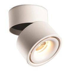 Σποτ ράγας led MY-D007 λευκό Φ100x100 2 καλωδίων 12W 4000k 720lm δέσμης 24° διάρκειας 50000h