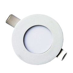 LED PANEL SLIM ΦΩΤΙΣΤΙΚΟ ΧΩΝΕΥΤΟ 3W ΛΕΥΚΟ ΣΤΡΟΓΓΥΛΟ ΕΝΔΙΑΜΕΣΟ ΛΕΥΚΟ ΦΩΣ 4000k 230V 80lm/W