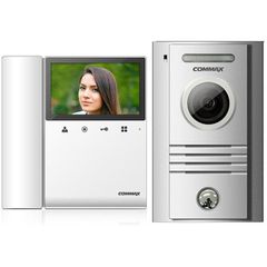 Σετ θυροτηλεόρασης COMMAX DRC-40K CDV-43K2 4 καλωδίων με δυνατότητα προσθήκης δεύτερης εισόδου