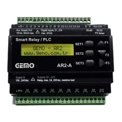 Προγραμματιζόμενος ελεγκτής PLC AR2-A-230VAC-12D2A GEMO 14 εισόδους και 10 εξόδους