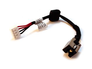 Βύσμα Τροφοδοσίας DC Power Jack Socket Toshiba Satellite P850 P855 Series: P850-BT2N22 P850-BT2G22 P850-BT3G22 P850-BT3N22 P850-ST2GX2 P850-ST2N02 P850-ST2N03 PSPKBM PSPKFM PSPKFP (Kωδ.1-3192)