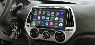 Εργοστασιακή OEM οθόνη 9'' ANDROID  ειδική για HYUNDAI I20 με  ΓΡΑΠΤΗ εγγύηση 2 ετών!!-thumb-8