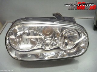 VOLKSWAGEN GOLF 4 ΕΜΠΡΟΣ ΦΑΝΑΡΙ 98-03   DEXI  ME PROBOLAKI TIM 45E TEM     RAF 1 NUM 3