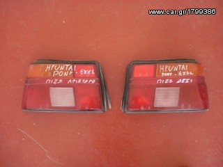 HYUNDAI EXCEL/PONY '89-'94 ΦΑΝΑΡΙA ΓΝΗΣΙΑ R+L