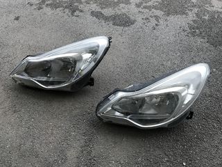 2 Φανάρια εμπρός αριστερά Opel Corsa D 11-14 μτχ. (με ασημί καθρέπτη)